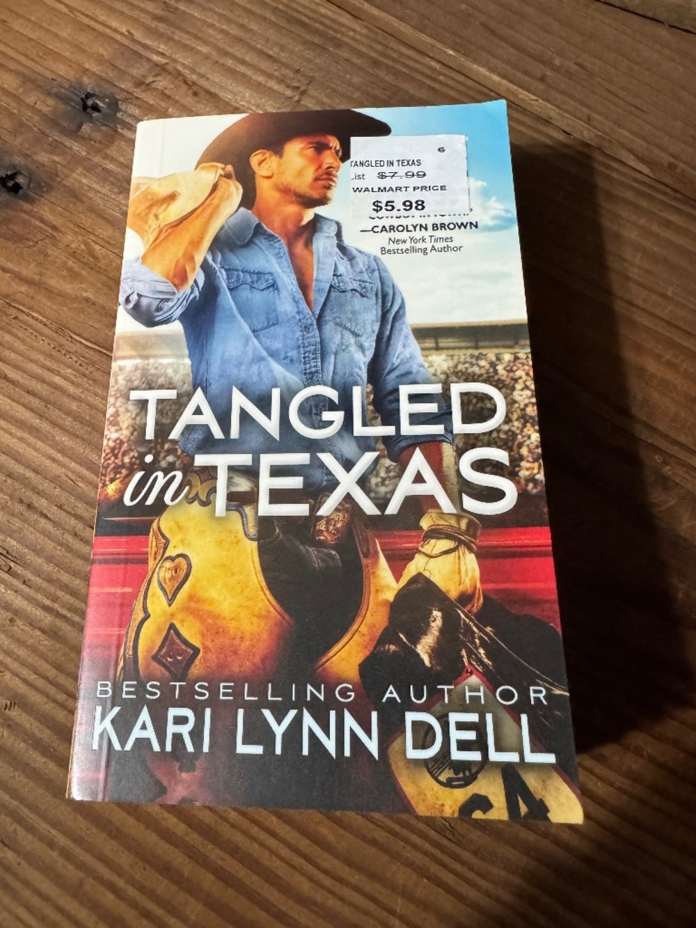 Tangled in Texas paperback book